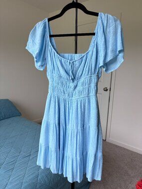 mismatched bridesmaid dresses Blue Floor Length Mismatched Bridesmaid Dresses, Dress C
